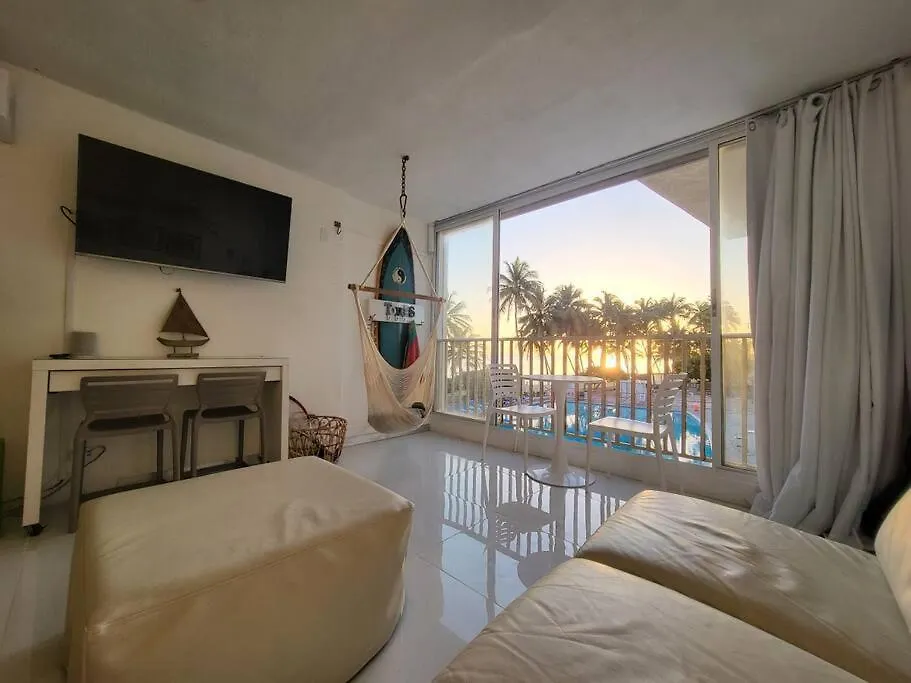 Ocean View 1 Bedroom Cabana In Condado! San Juan Apartment